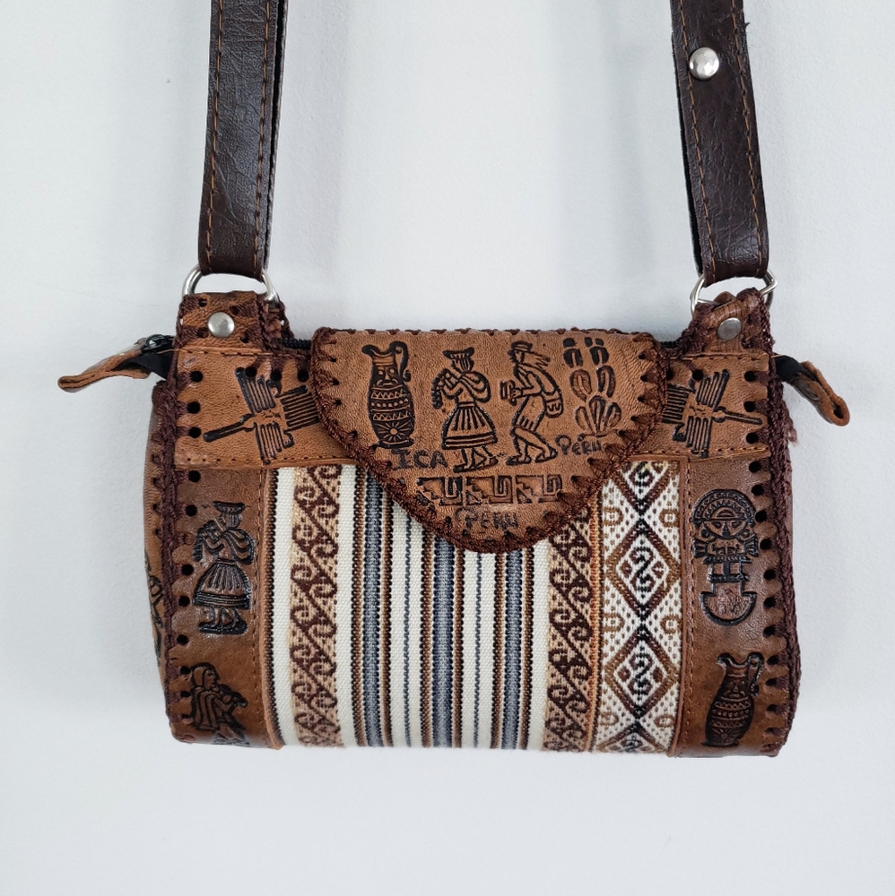 Handmade Peruvian Woven Crossbody Bag